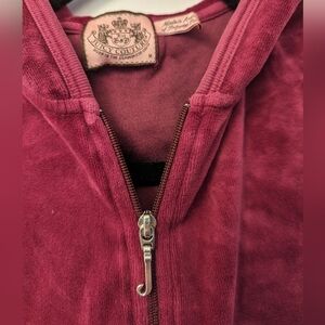 Juicy couture Velour Zip up Hoodie